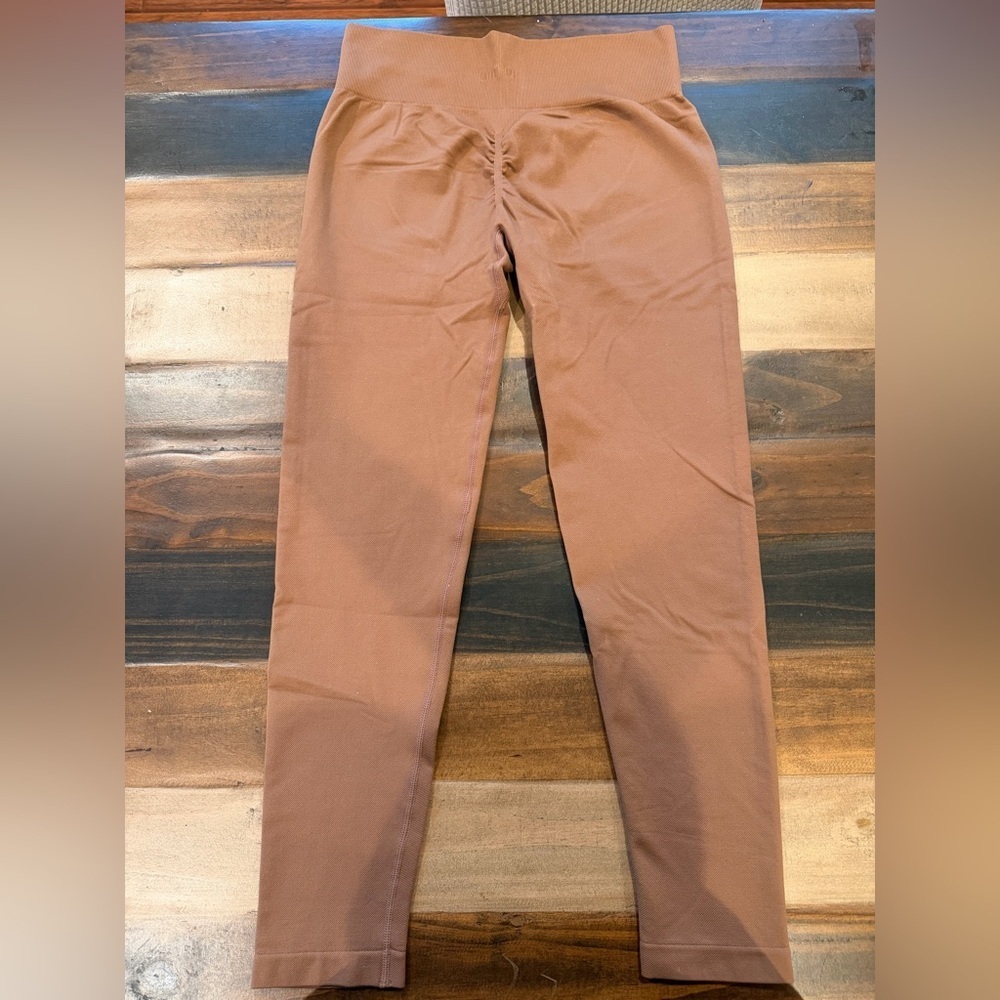 OQQ Ribbed Leggings
